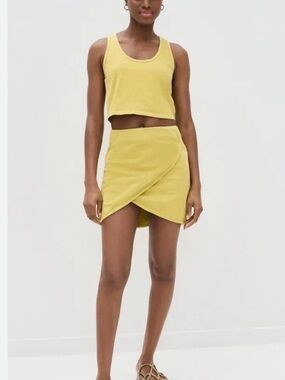 Misty Mini Scallop Skirt By Les Tien
